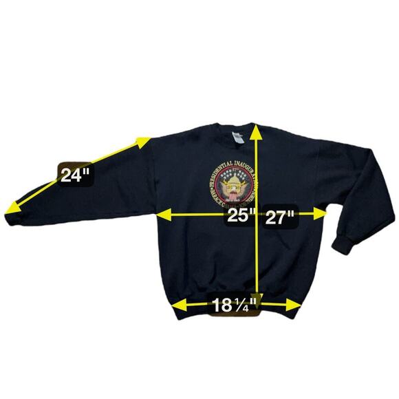 2013 Barack Obama Presidential Inauguration Sweatshirt Mens Black Delta Brand XL - Picture 5 of 6